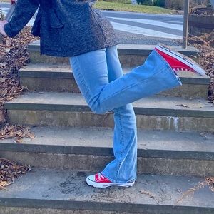 Universal Thread High Rise Lightwash Flare Jeans